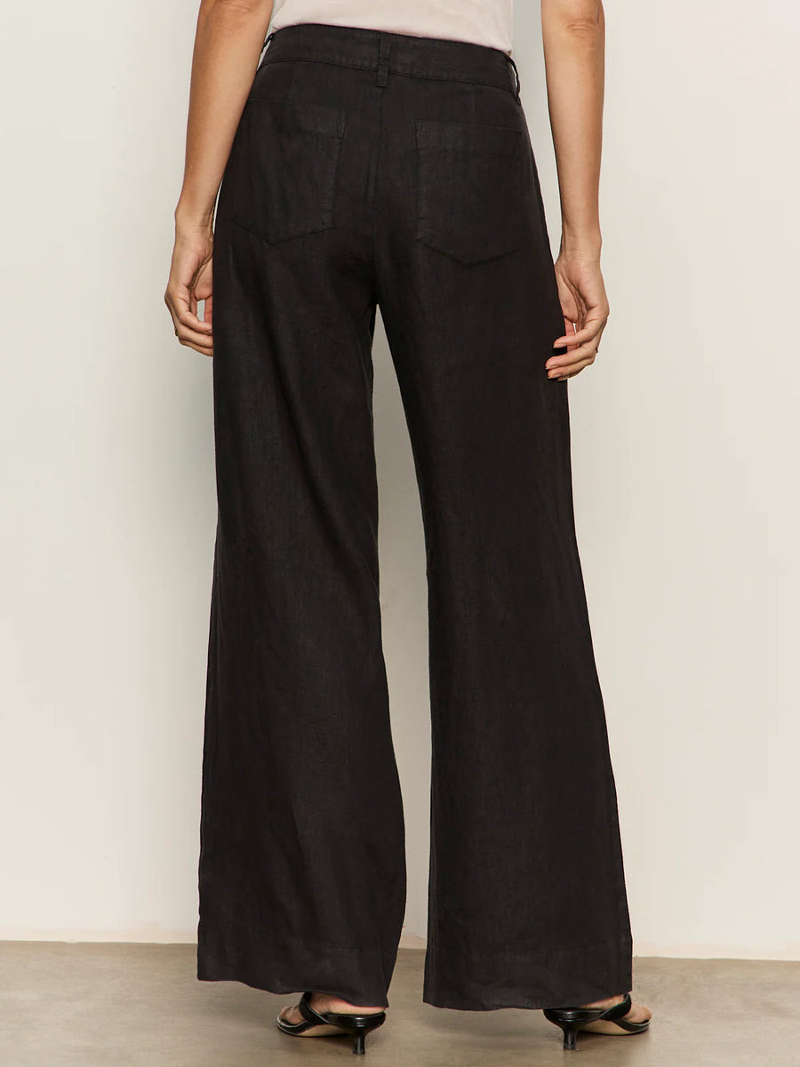 Sanctuary Linen Marine Wide Leg Pant