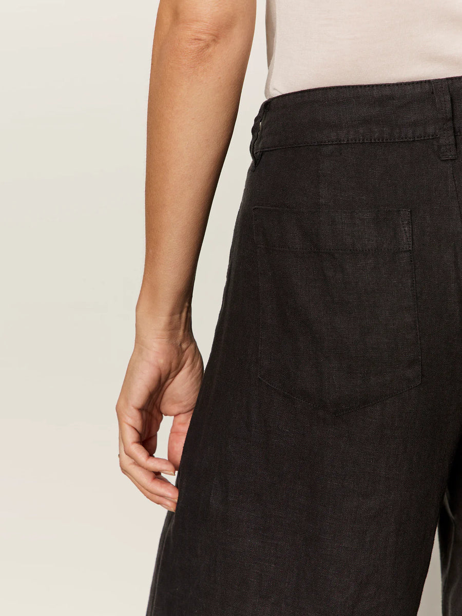 Sanctuary Linen Marine Wide Leg Pant