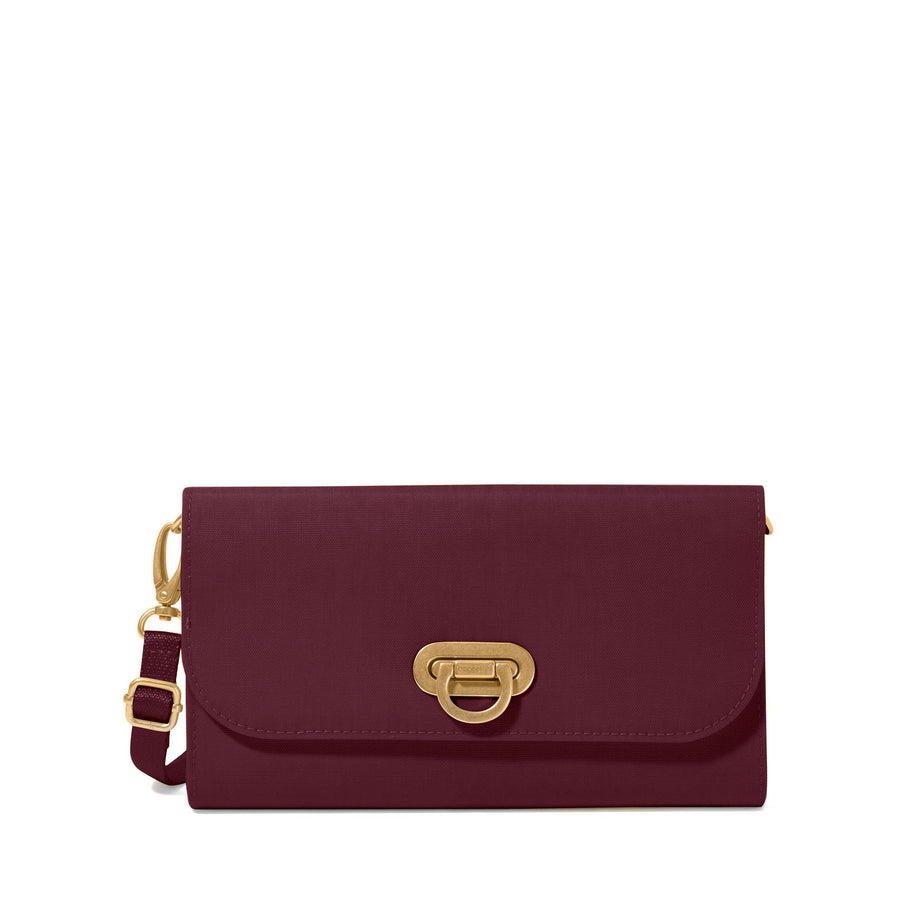 Baggallini Coastal Flip Lock RFID Phone Wallet Crossbody