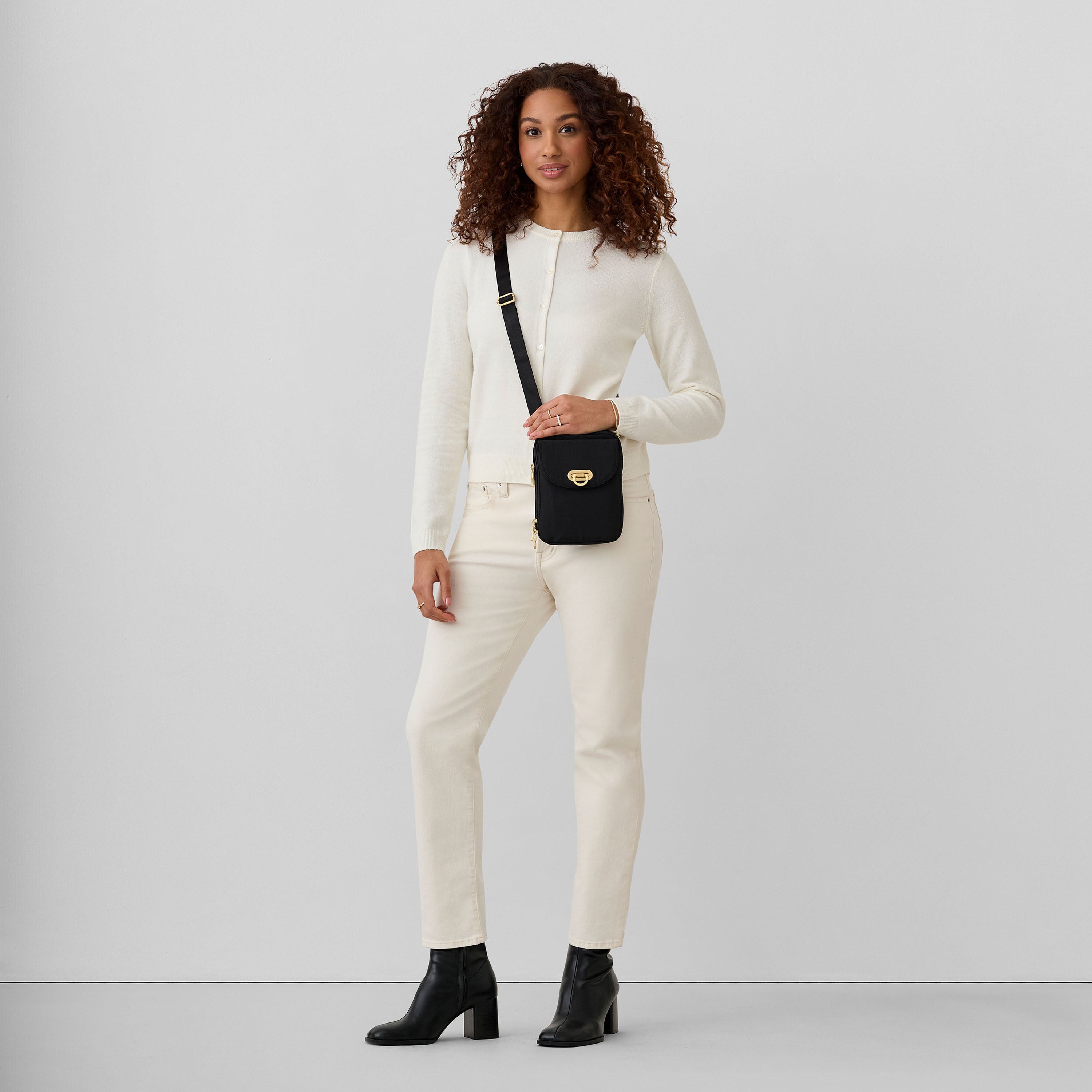 Baggallini Coastal Flip Lock Venture Crossbody