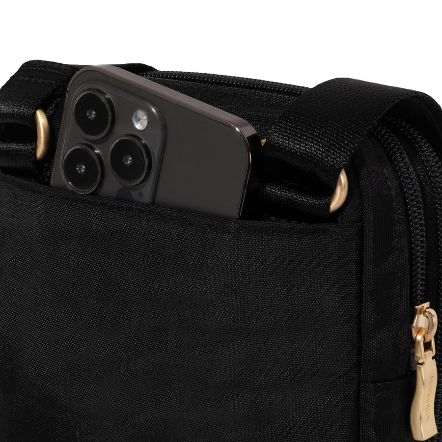 Baggallini Coastal Flip Lock Venture Crossbody
