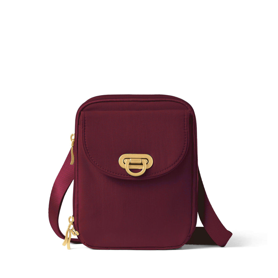 Baggallini Coastal Flip Lock Venture Crossbody