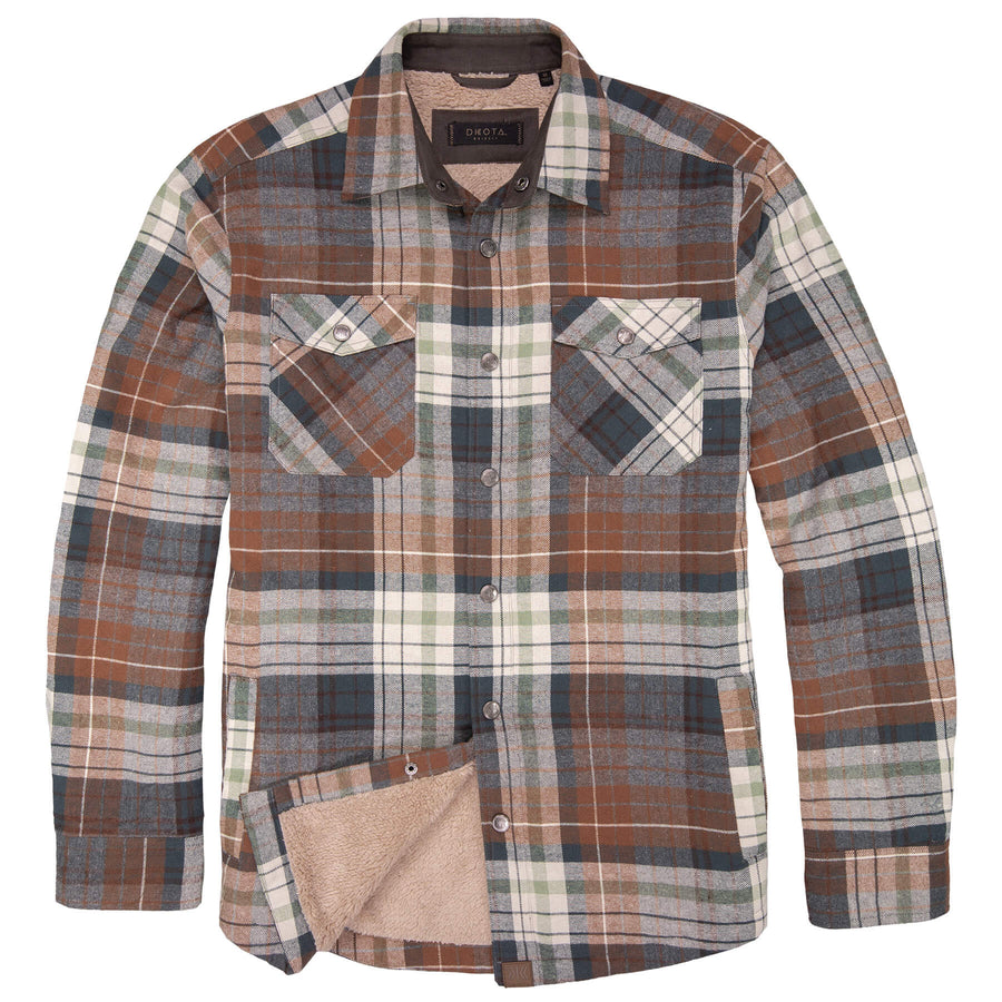 DKOTA GRIZZLY Ivan Flannel Shirt Jacket