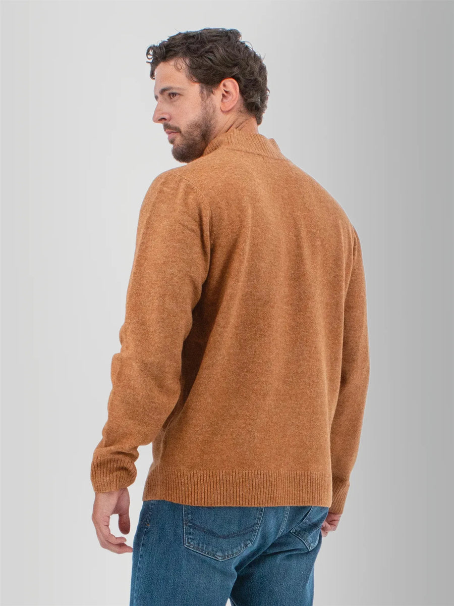 Old Ranch Wade 1/4 Zip Stand Collar Sweater