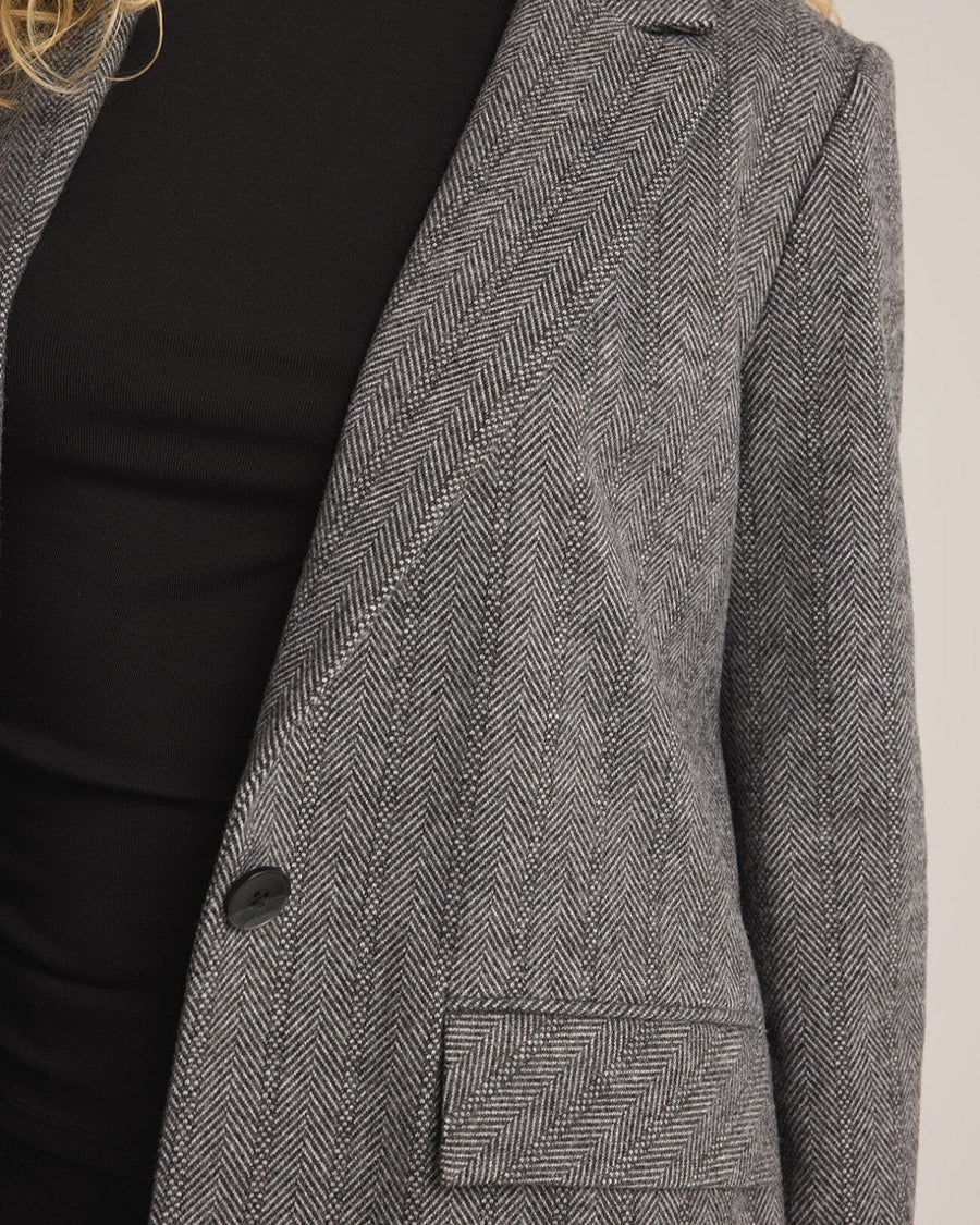 Z Supply Leighton Herringbone Blazer