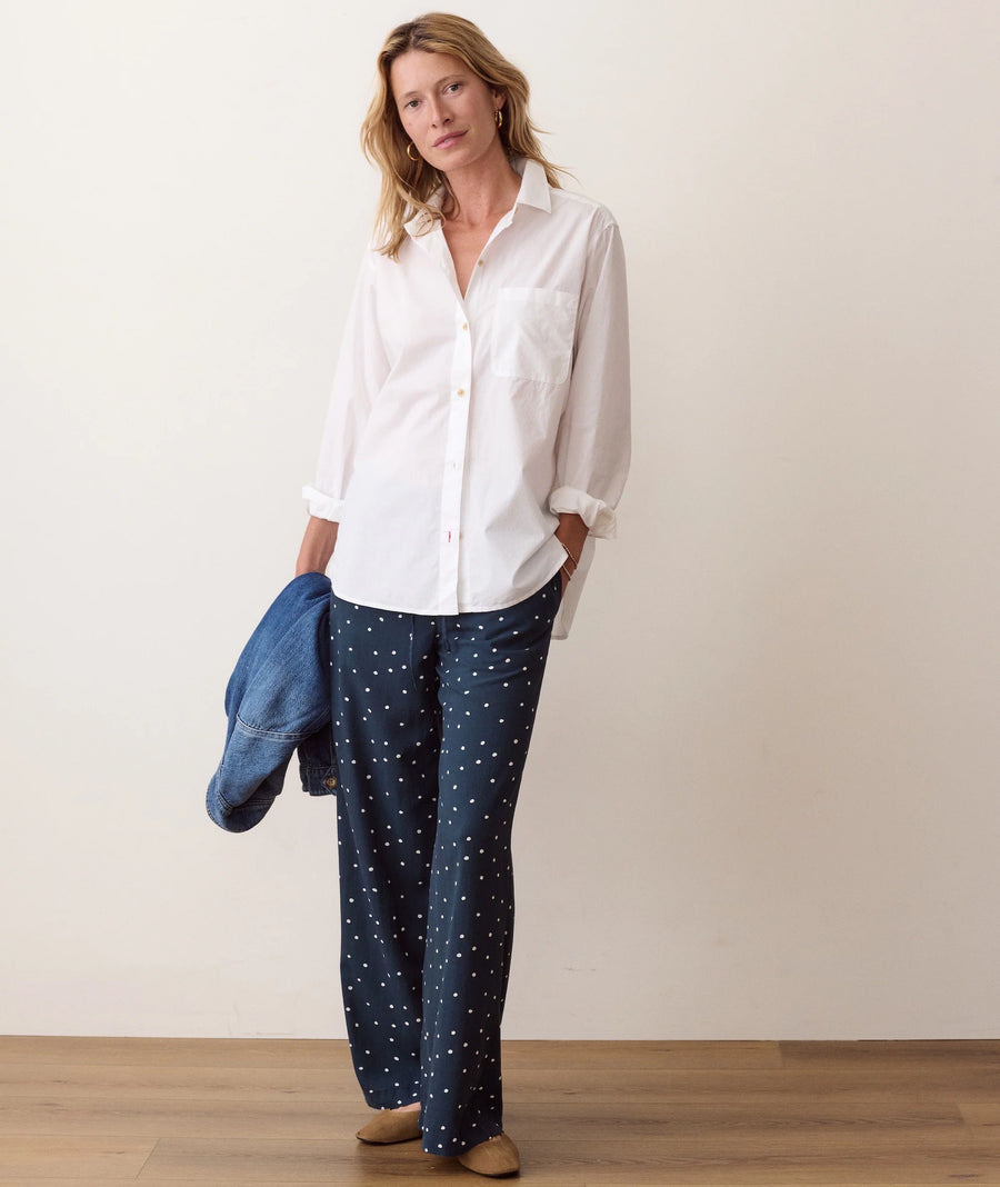 Marine Layer Jane Relaxed Shirt in Cali Poplin
