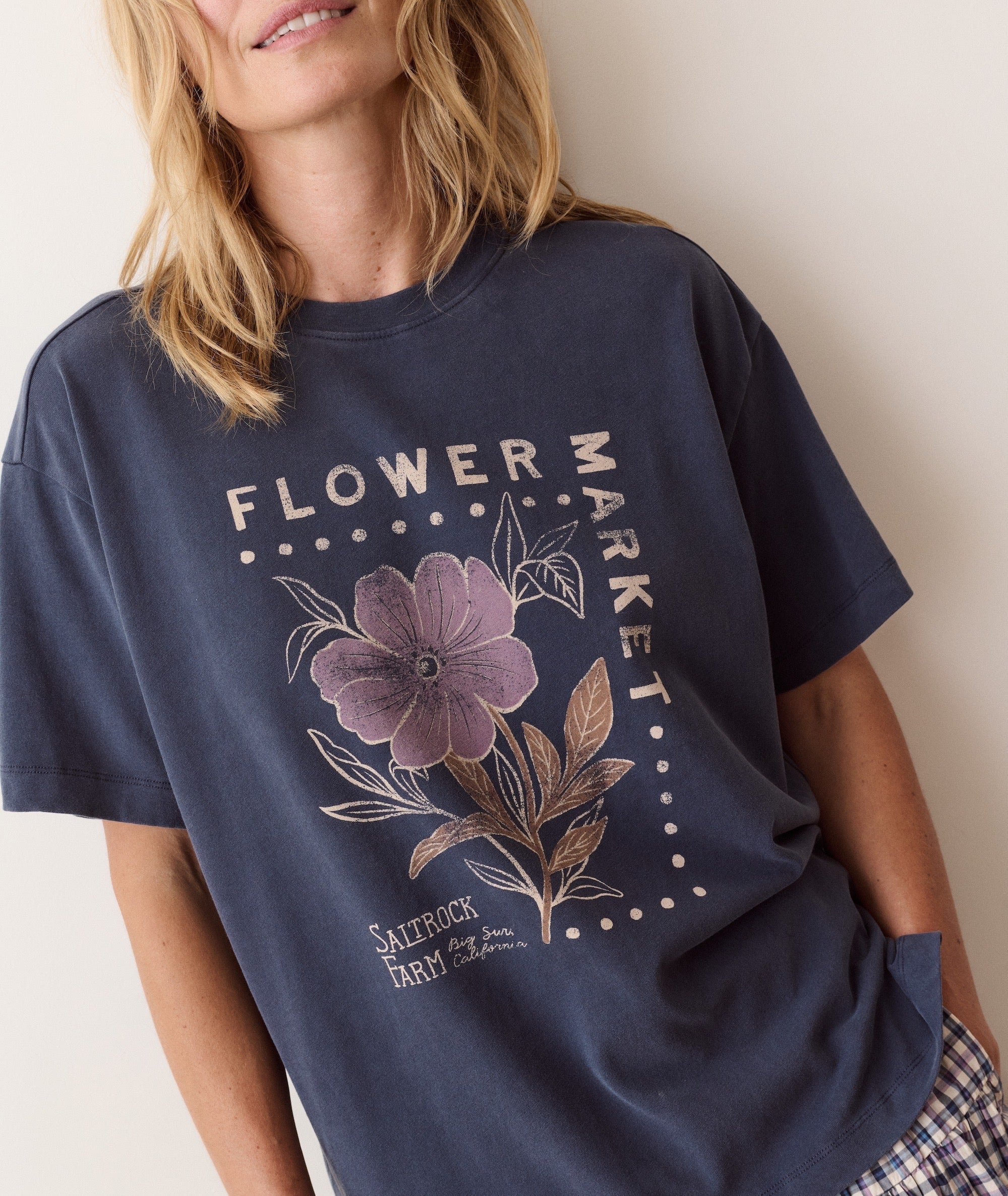 Marine Layer Dream Jersey Oversized Graphic Tee