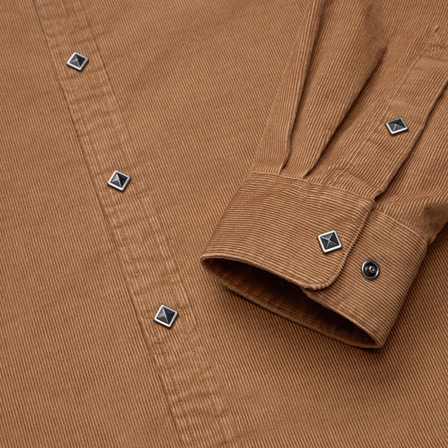Banning Corduroy Snapshirt