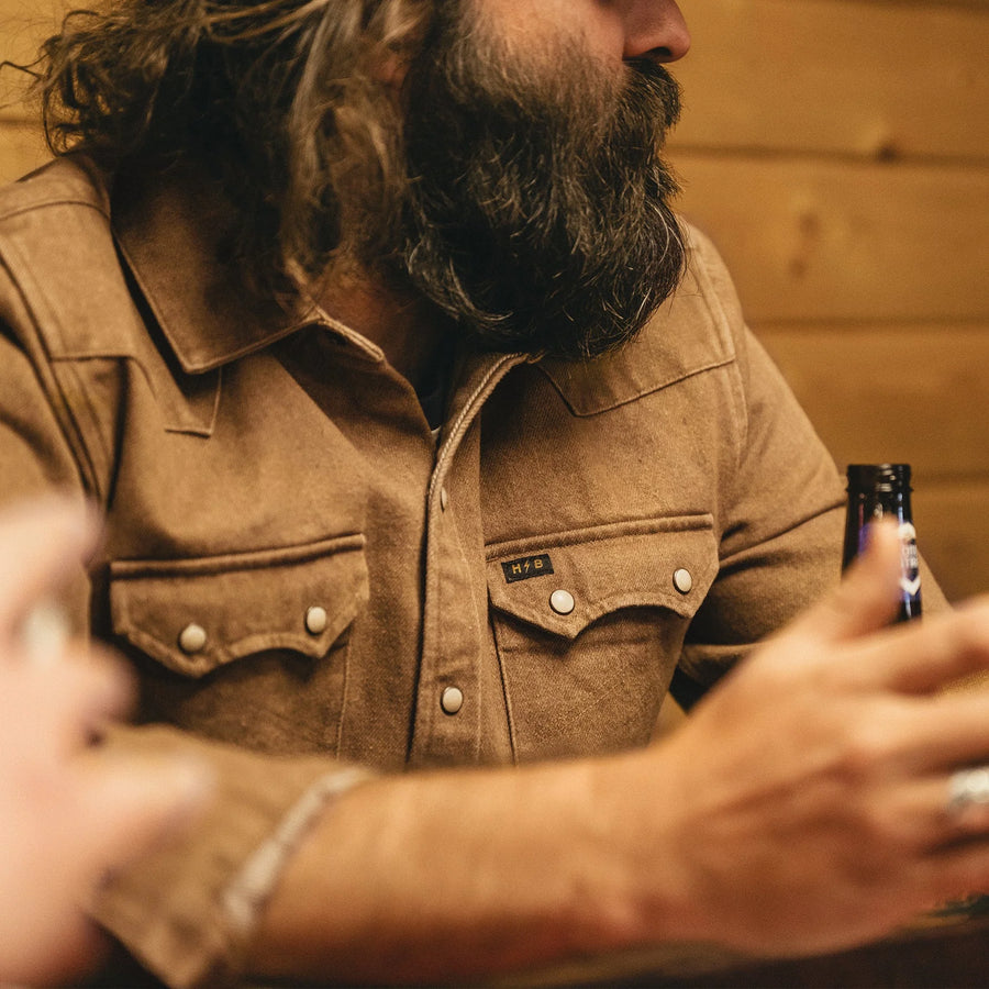 Howler Dust Up Denim Snapshirt