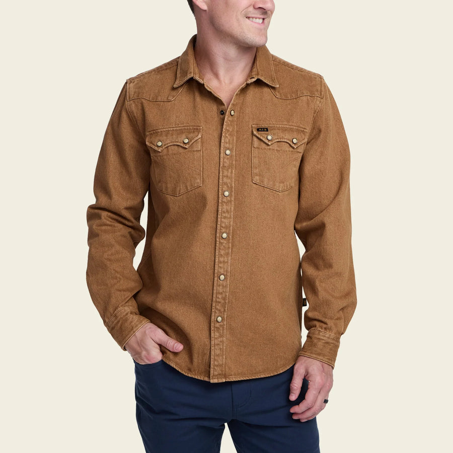Howler Dust Up Denim Snapshirt