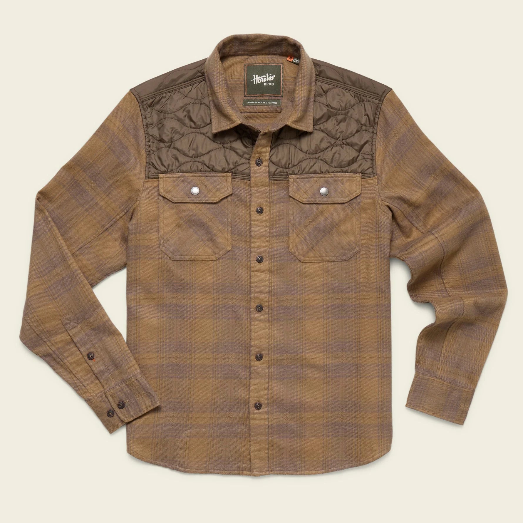 Howler Quintana Quilted Flannel Shirt