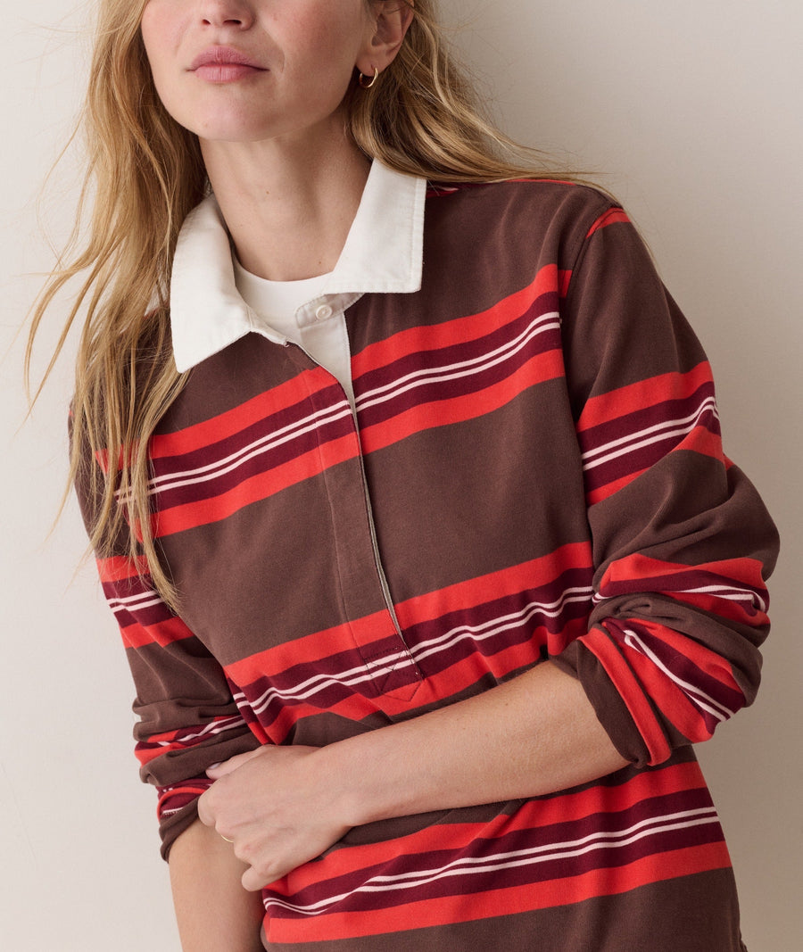 Marine Layer Dream Jersey Rugby Polo