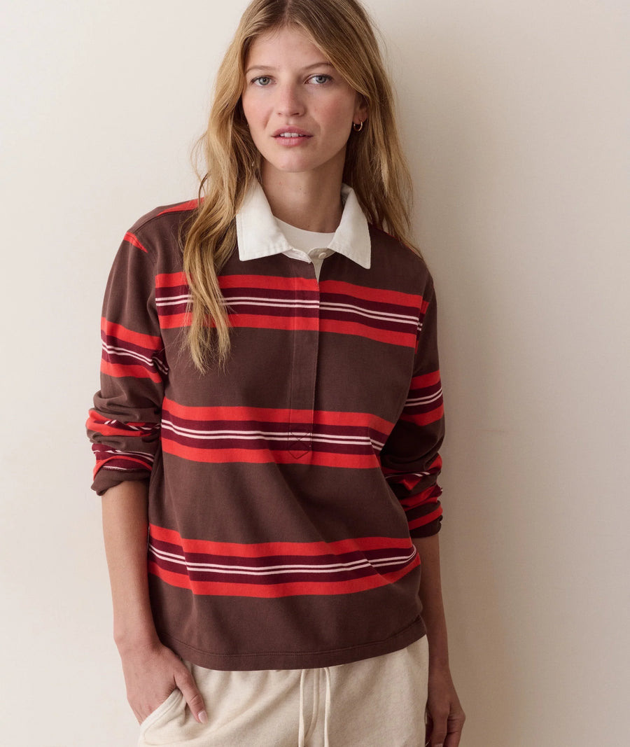 Marine Layer Dream Jersey Rugby Polo