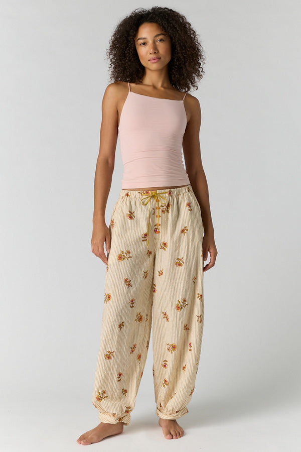 Free People On Repeat Drawstring PJ Pant