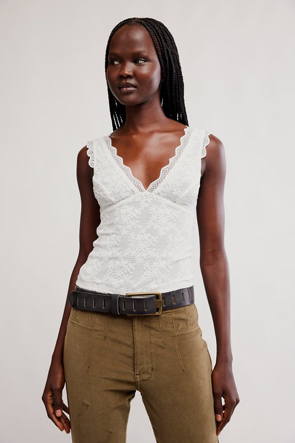 Free People Loved You First Lace Cami