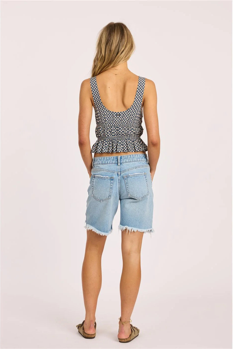SISSTR Seas The Day Woven Tank