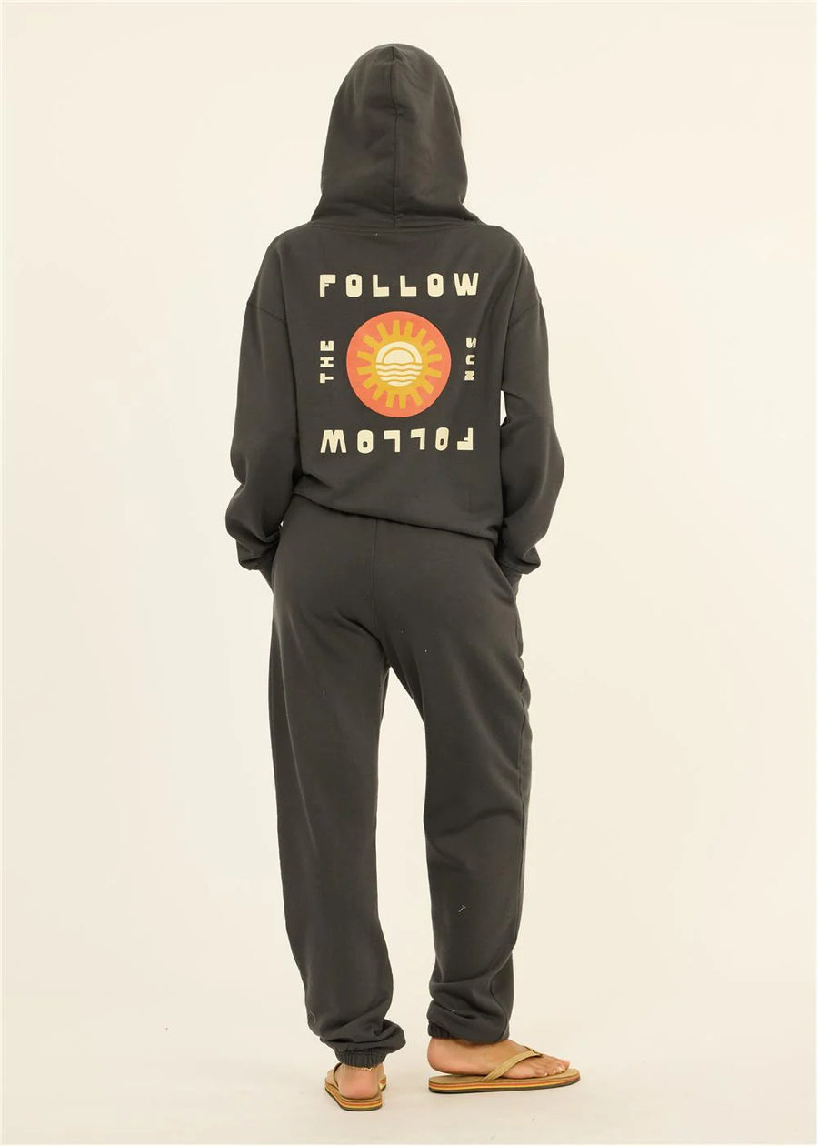SISSTR Surf Check Fleece Hoodie Sun