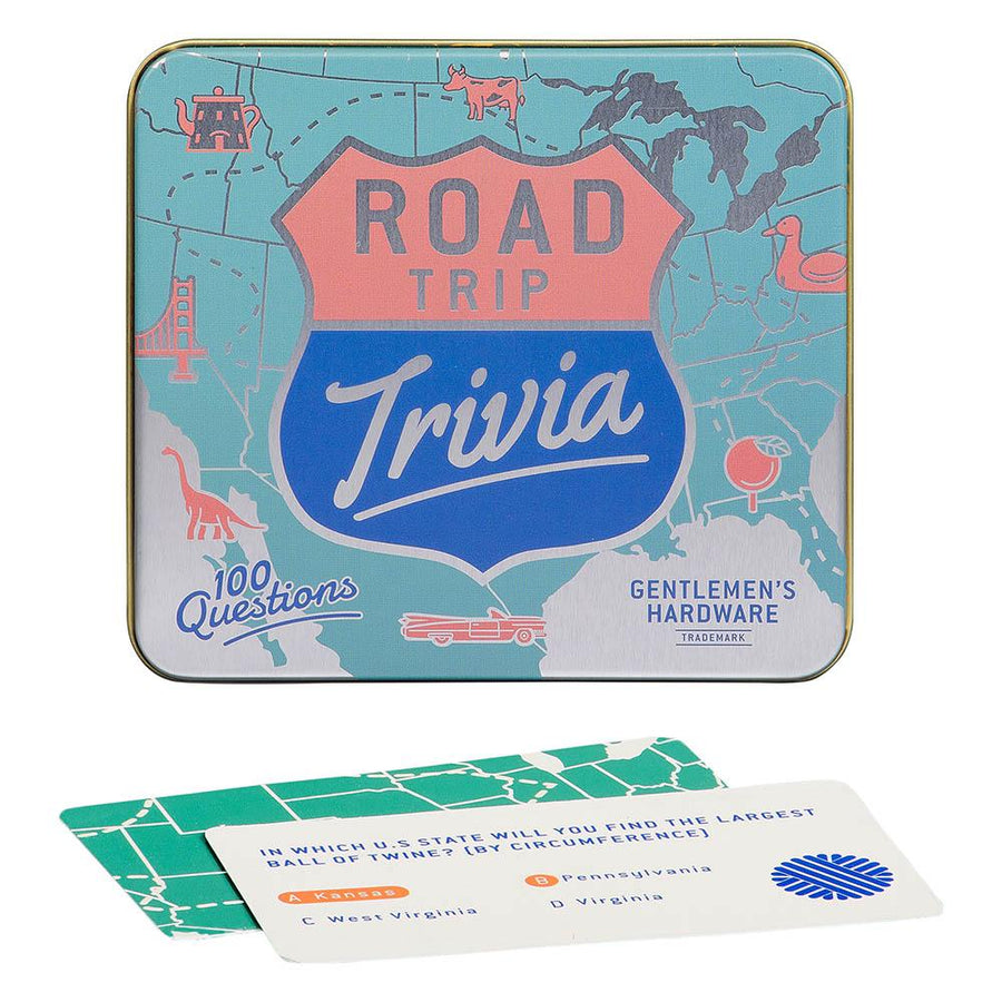 Gentlemen's Hardware American Road Trip Trivia