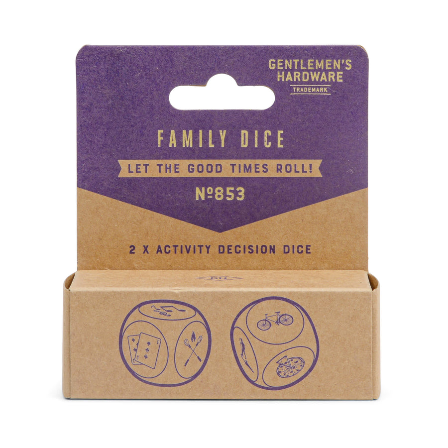 Gentlemen's Hardware Family Dice