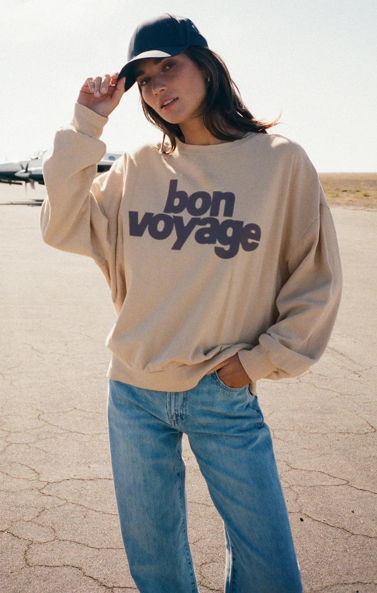 Z Supply Bon Voyage Sunday Sweatshirt