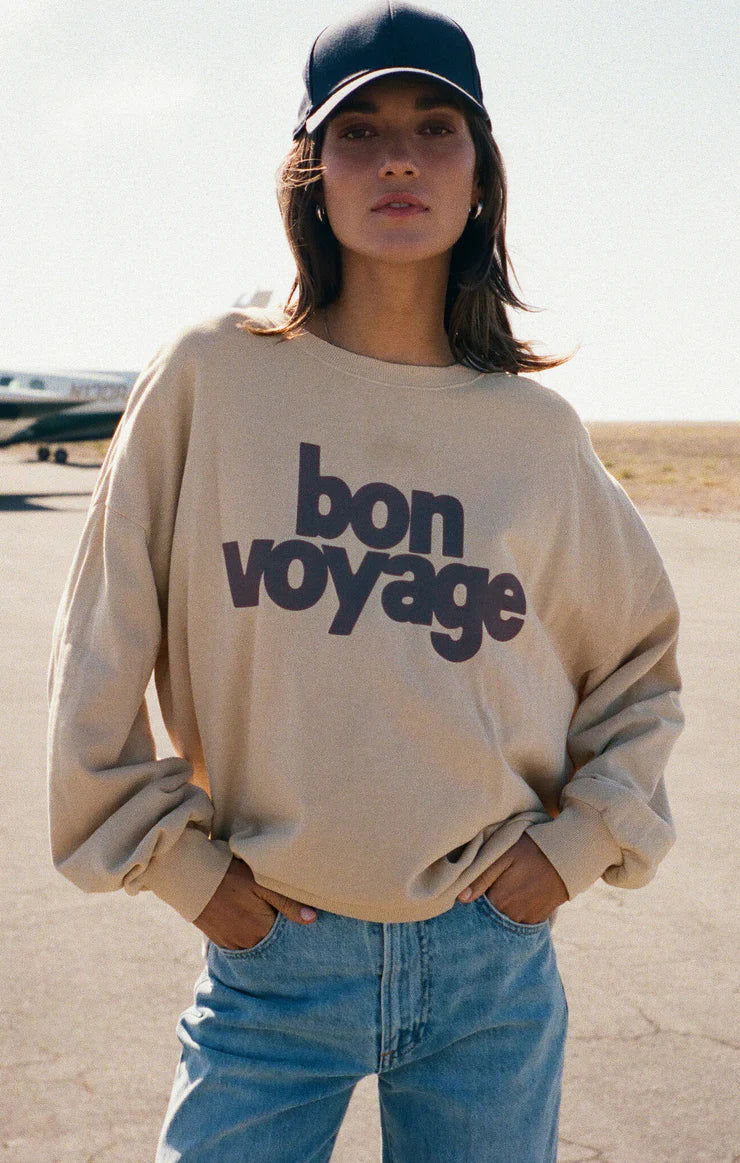 Z Supply Bon Voyage Sunday Sweatshirt