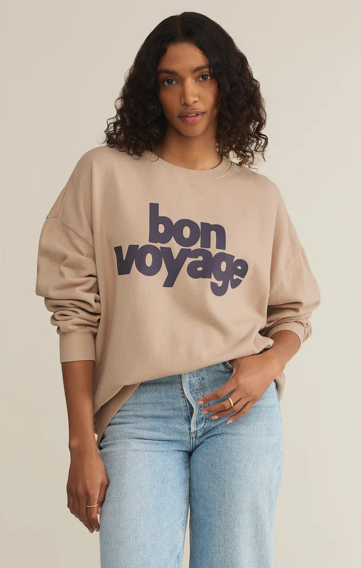 Z Supply Bon Voyage Sunday Sweatshirt