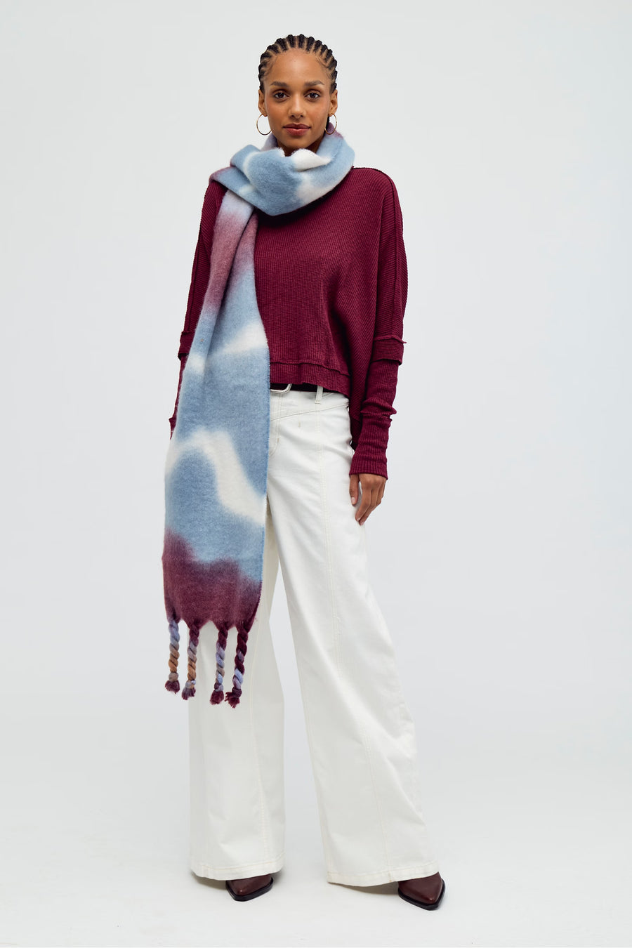 Free People Winter Days Blanket Scarf