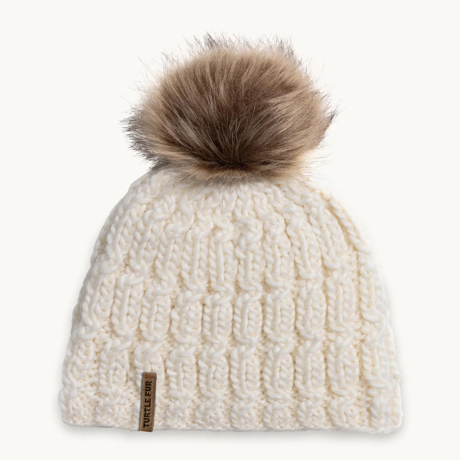 Turtle Fur Merino Wool Fifi Pom Hat