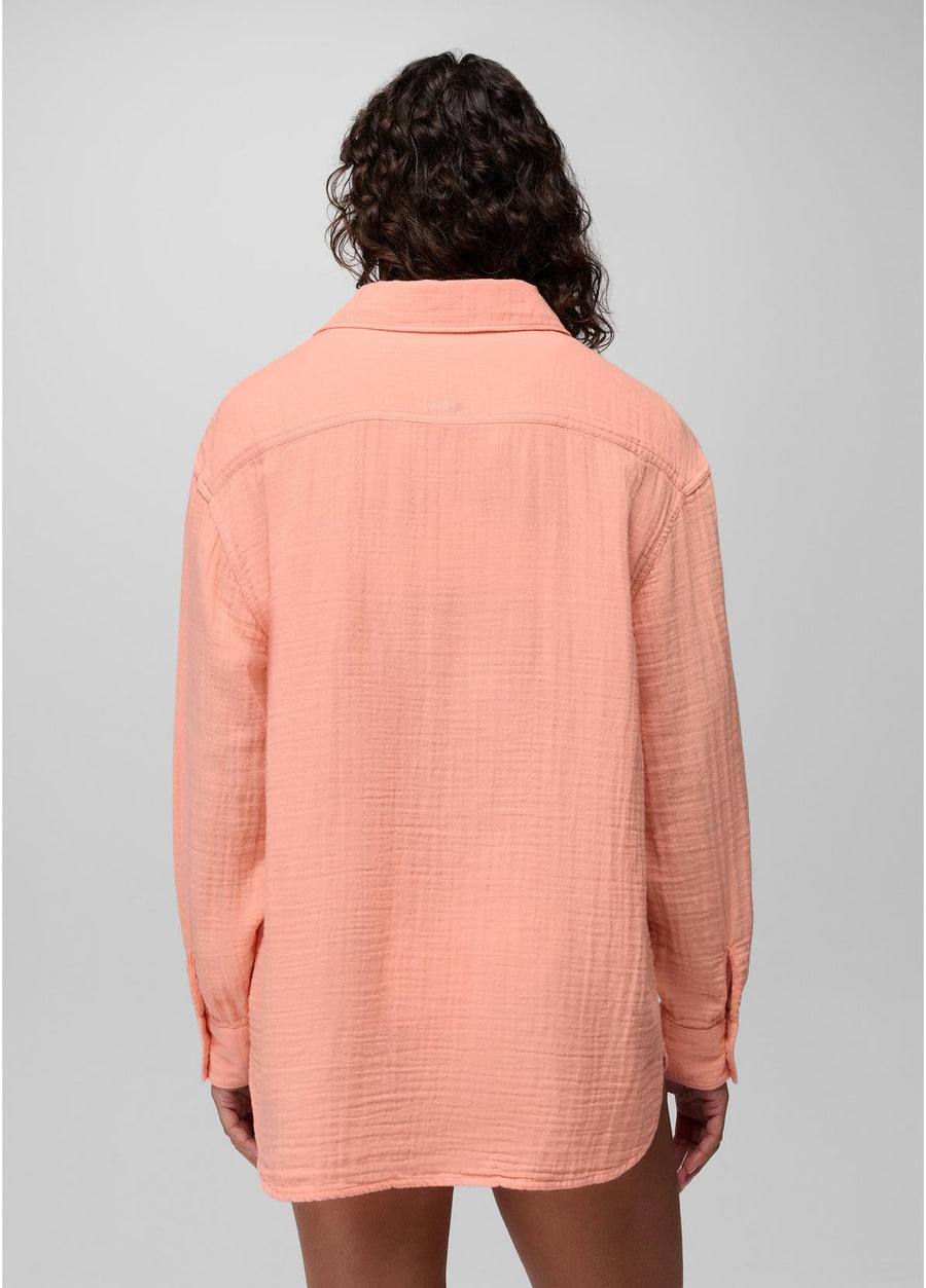 Prana Hideaways Button Down Top
