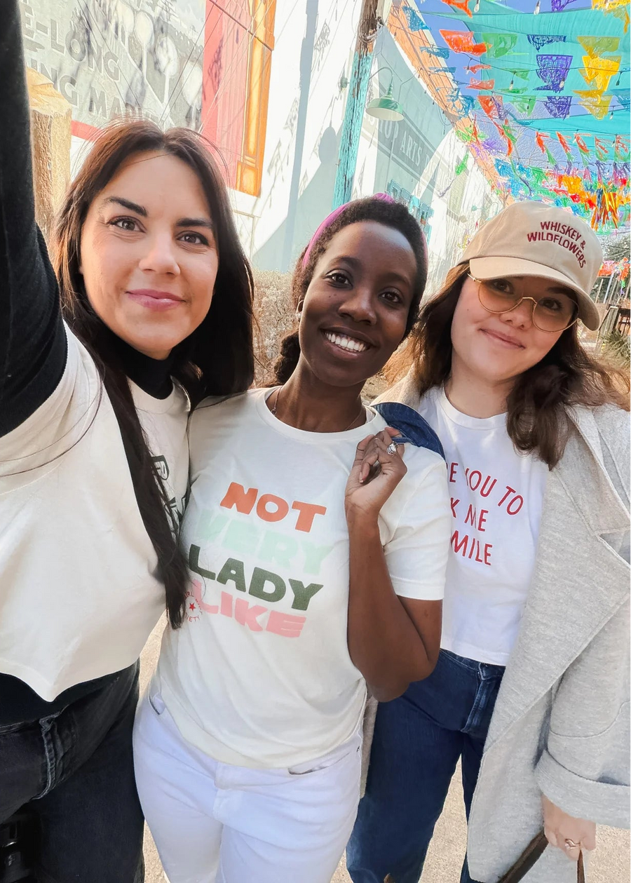 Girl Riot Not Very Lady Like Tee