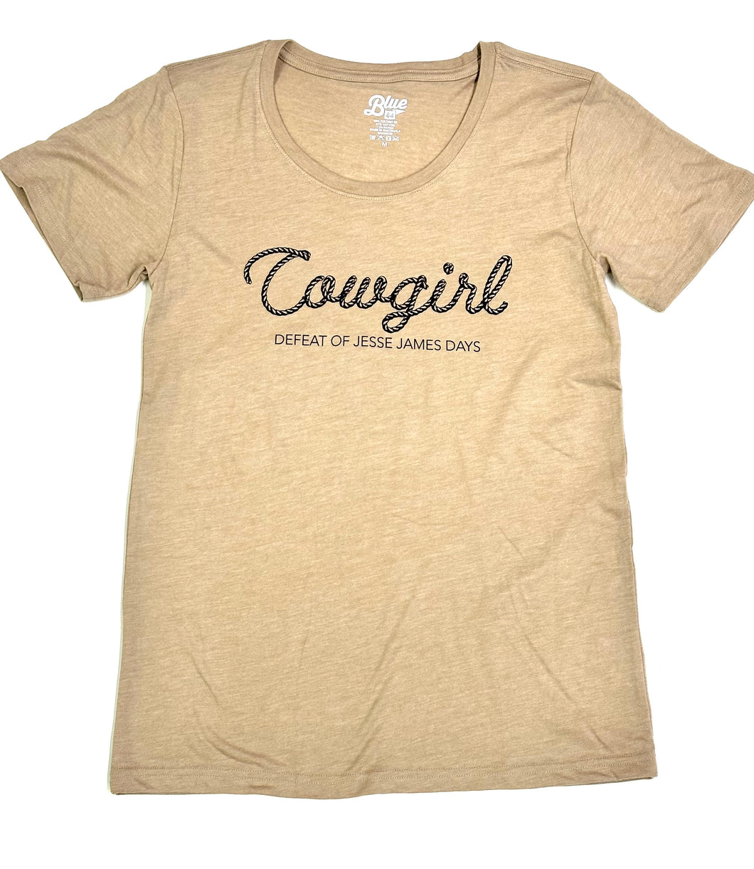 Lakeshirts Tri-blend Cowgirl DJJD T-Shirt