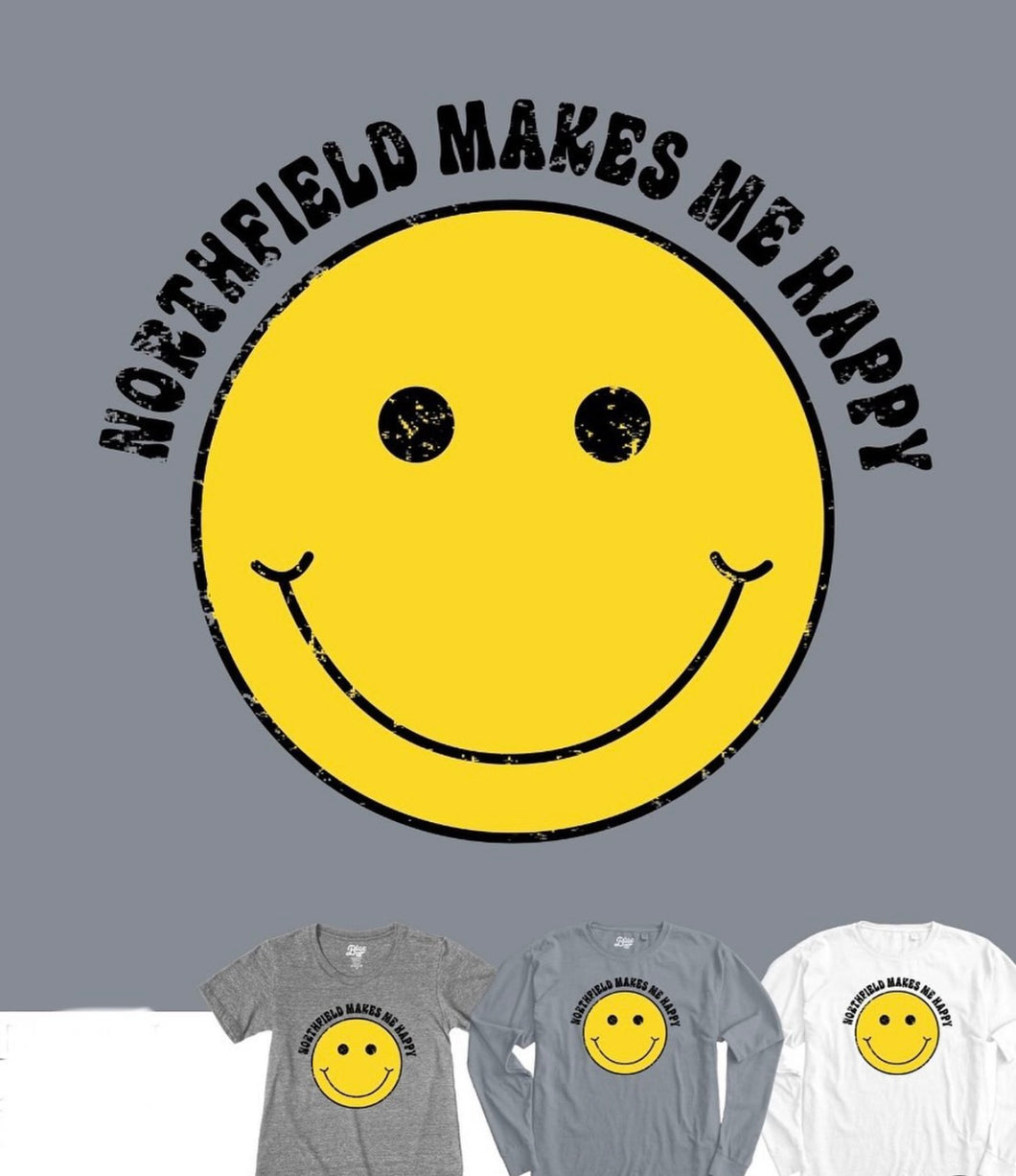 Lakeshirts Northfield Makes Me Happy T-Shirt