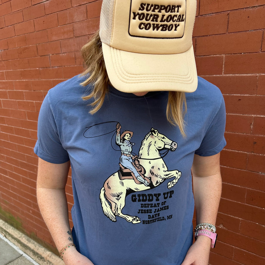 Women's Giddy Up DJJD Tee