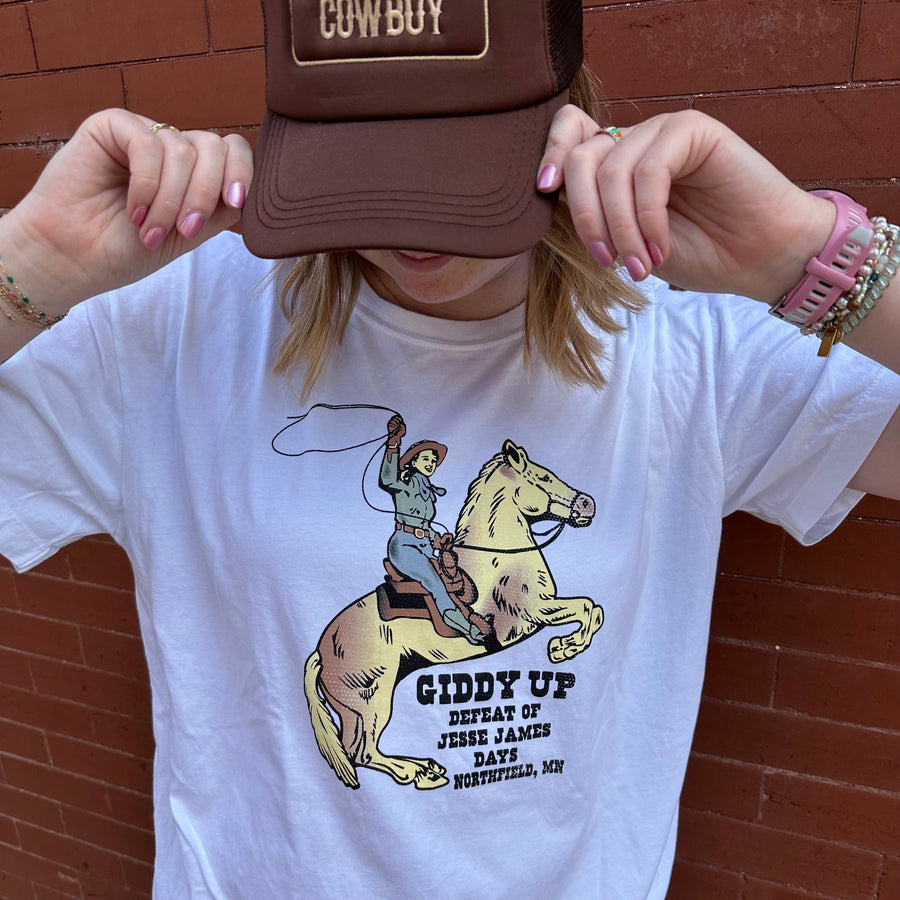 Women's Giddy Up DJJD Tee