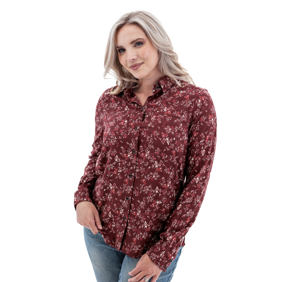 Old Ranch Lilah Floral Print Shirt