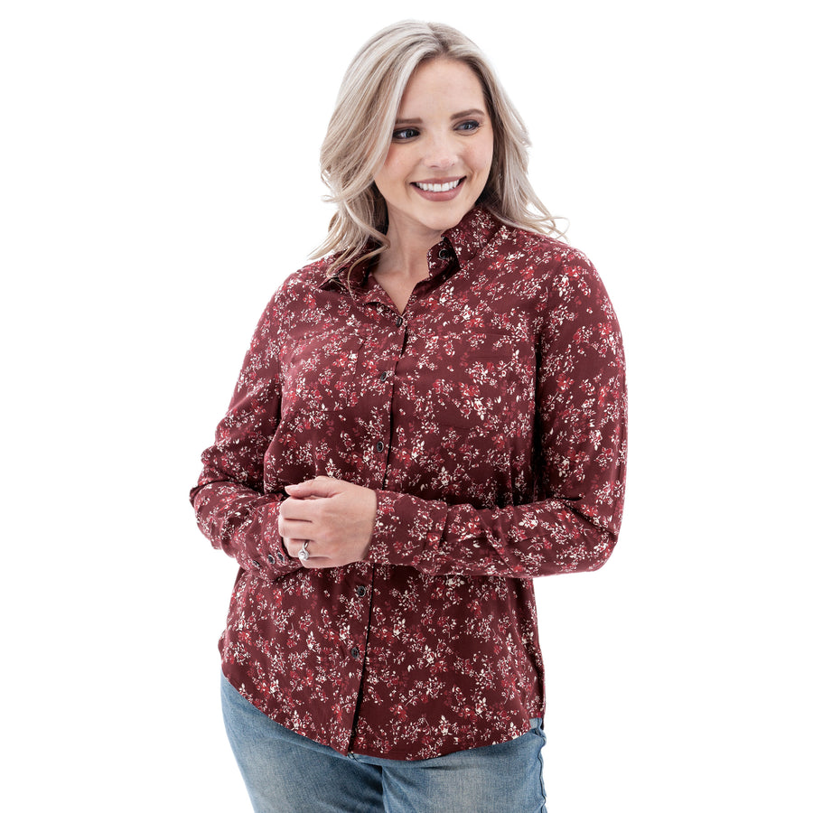 Old Ranch Lilah Floral Print Shirt