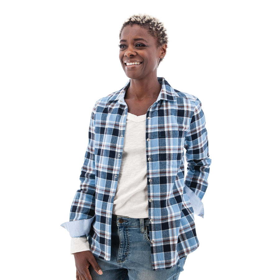 Aveline Organic Flannel Shirt