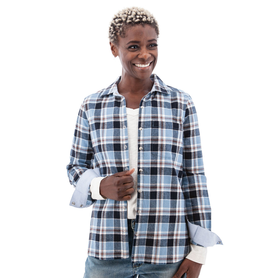 Aveline Organic Flannel Shirt