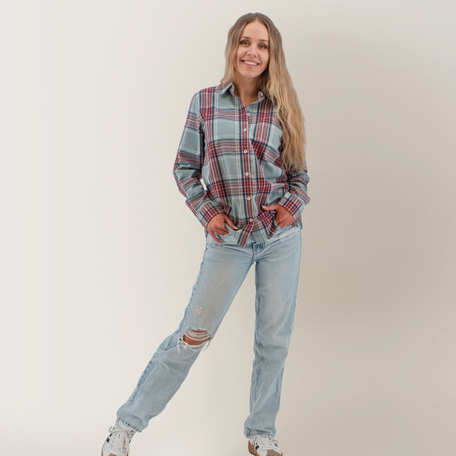 Old Ranch Salina Organic Plaid Shirt