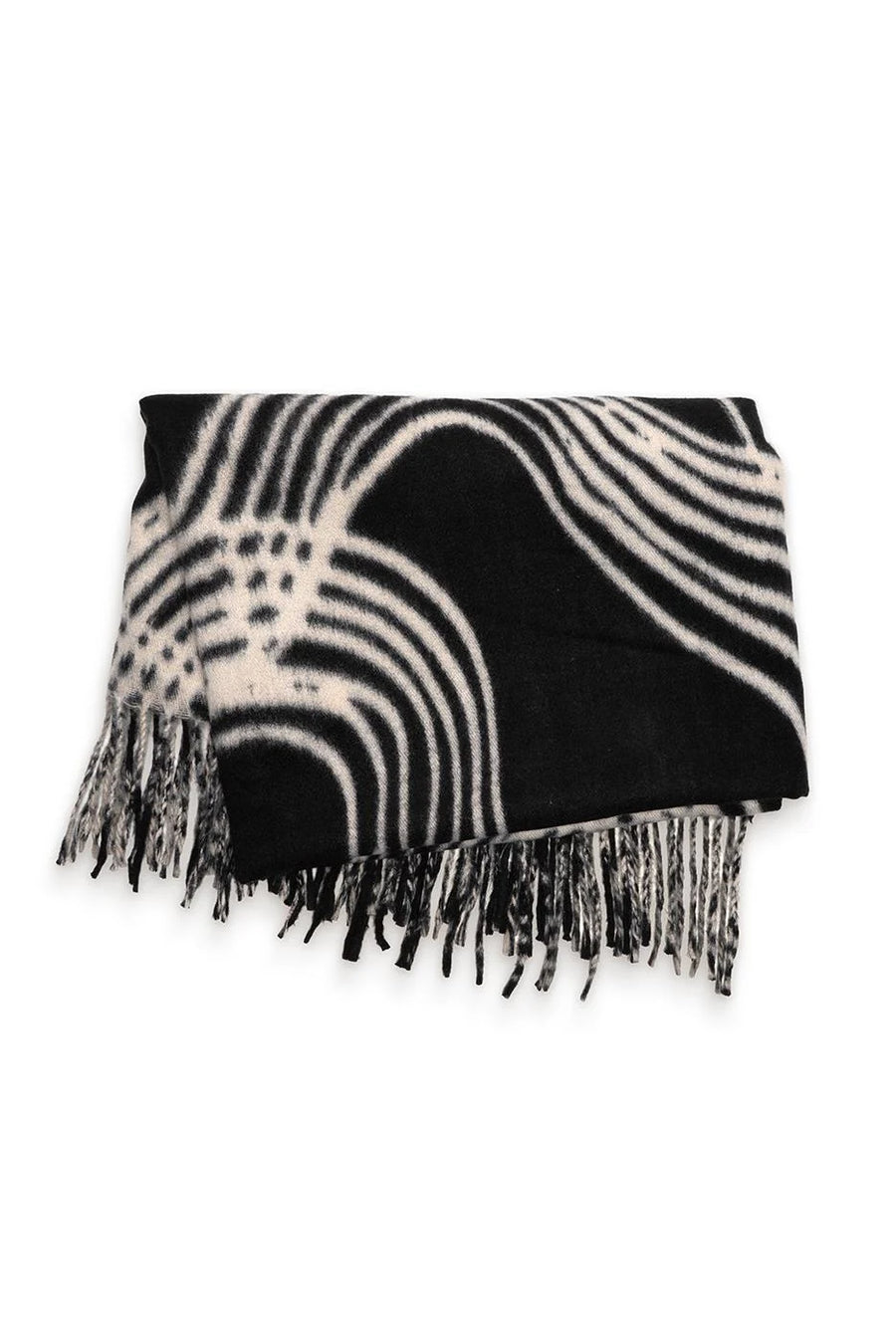 Joy Susan Winding Trails Fringe Scarf