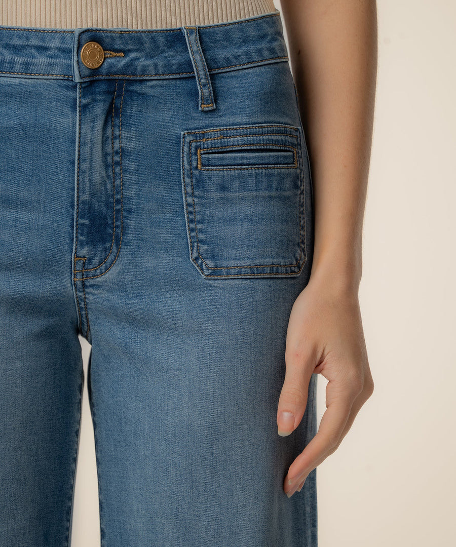 KUT Meg High Rise Wide Leg