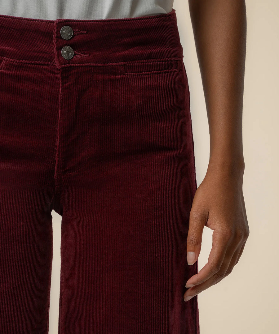 KUT Meg Corduroy Wide Leg Pant