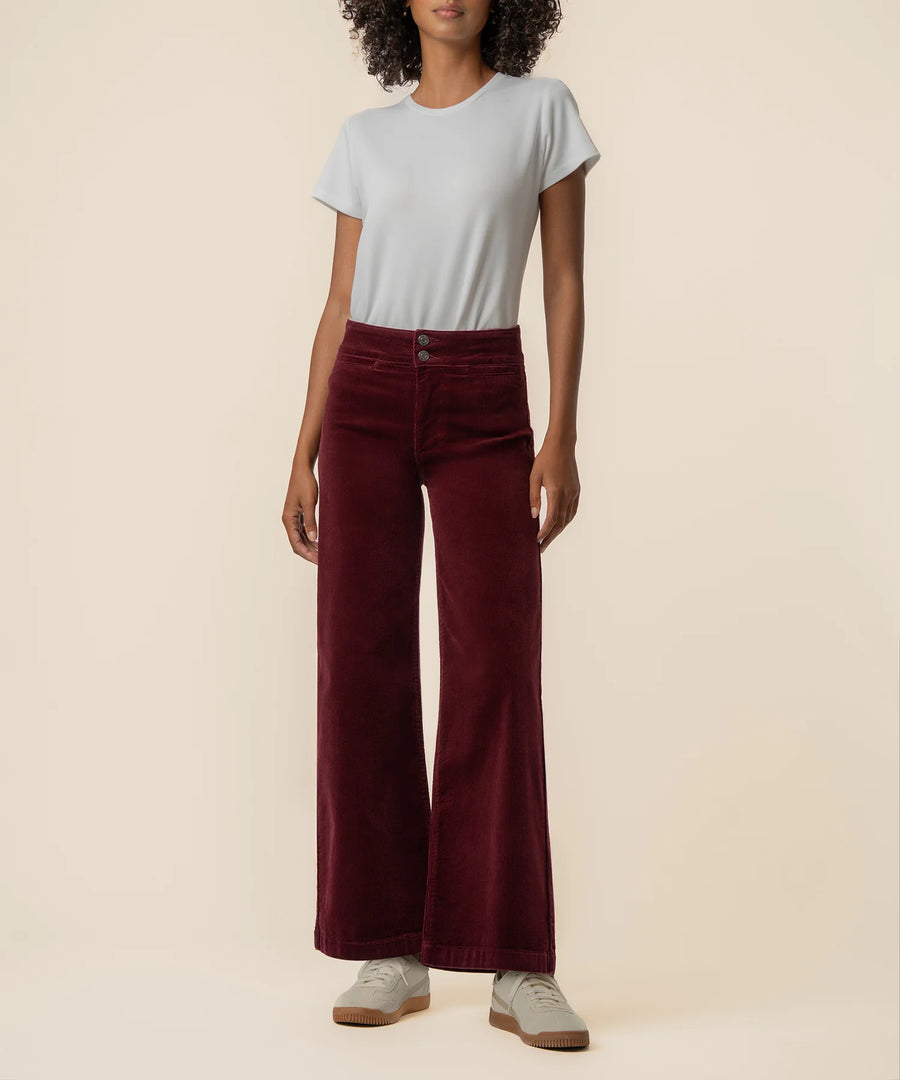 KUT Meg Corduroy Wide Leg Pant