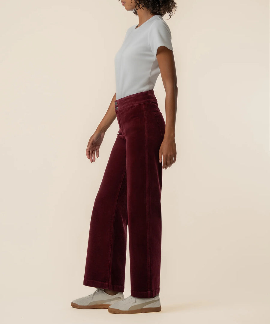 KUT Meg Corduroy Wide Leg Pant