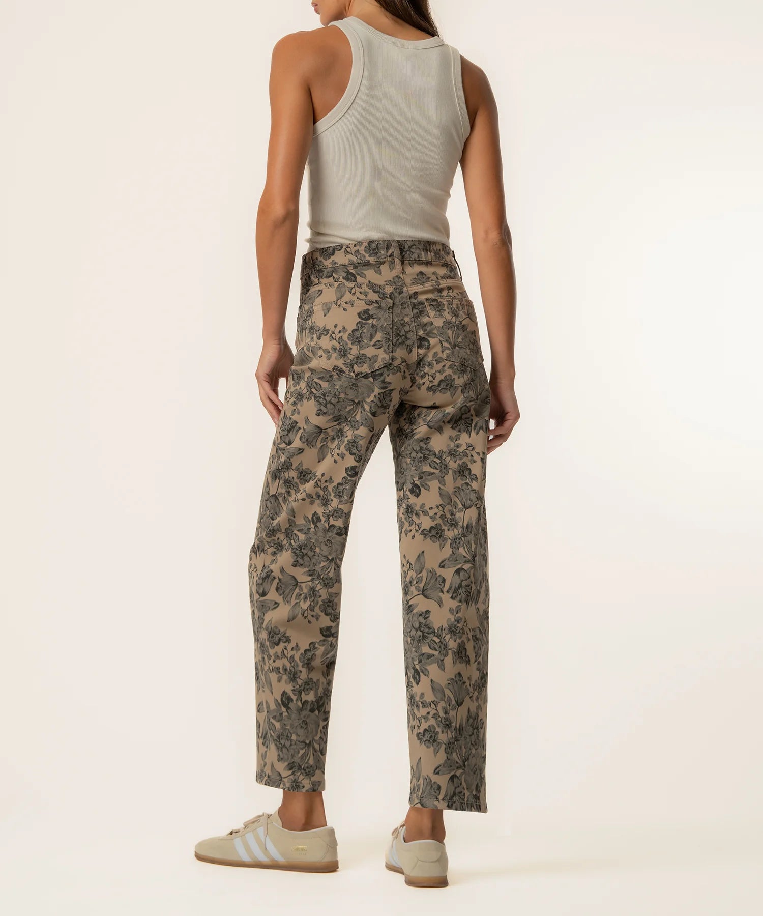 KUT Ashton Twill High Rise Relaxed Leg