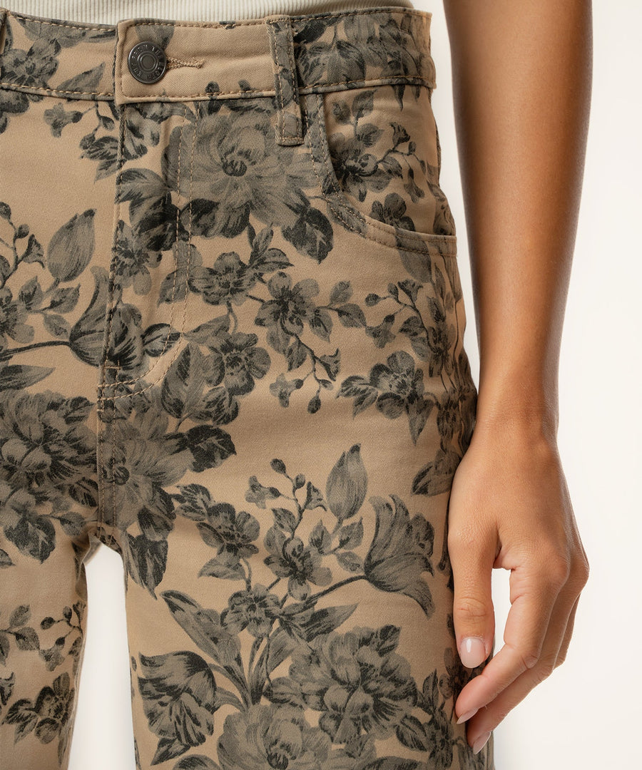 KUT Ashton Twill High Rise Relaxed Leg