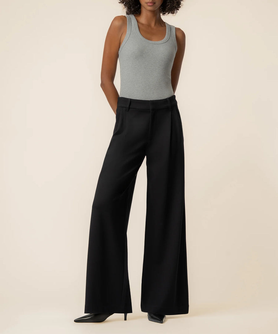 KUT Cheryl Ponte High Rise Wide Leg Pant