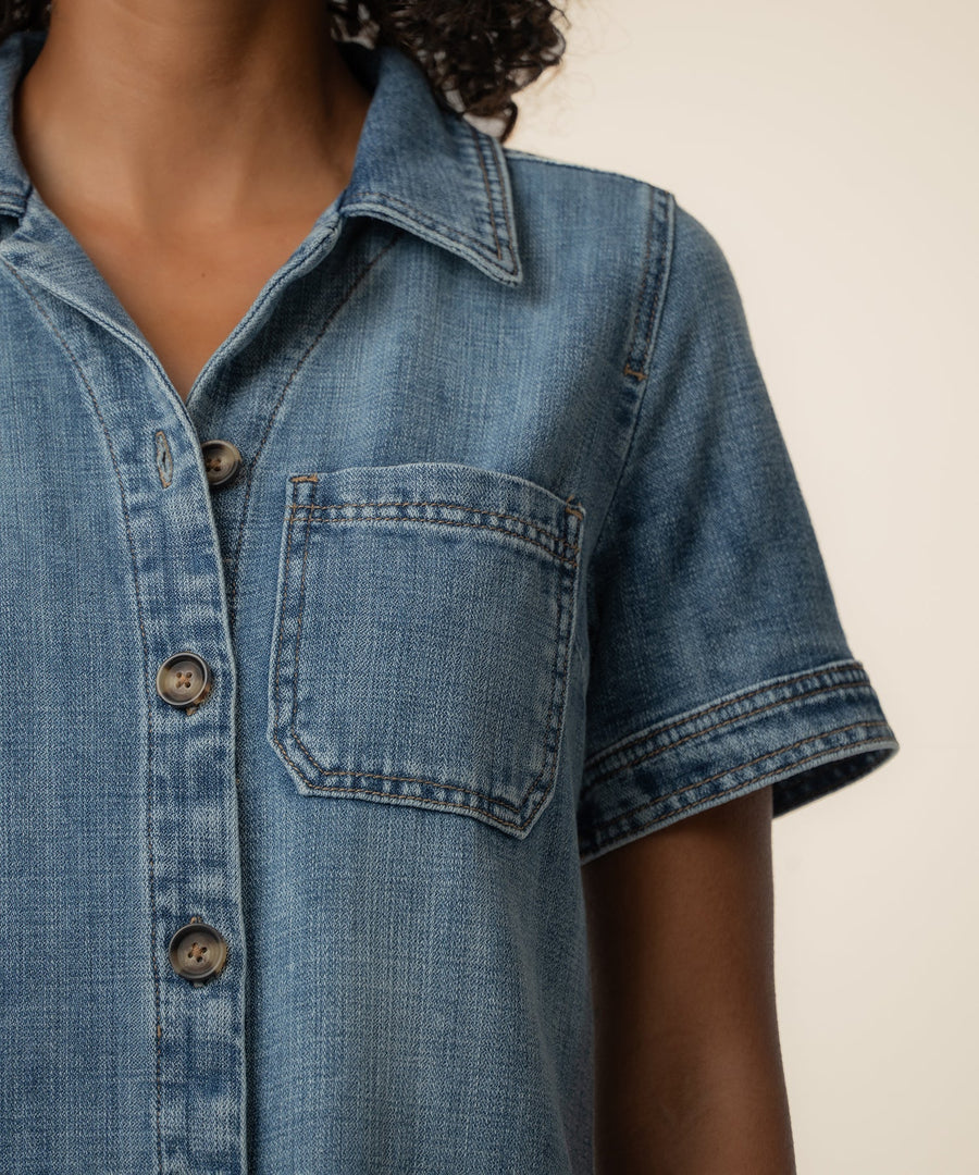 KUT Parker Denim Dress