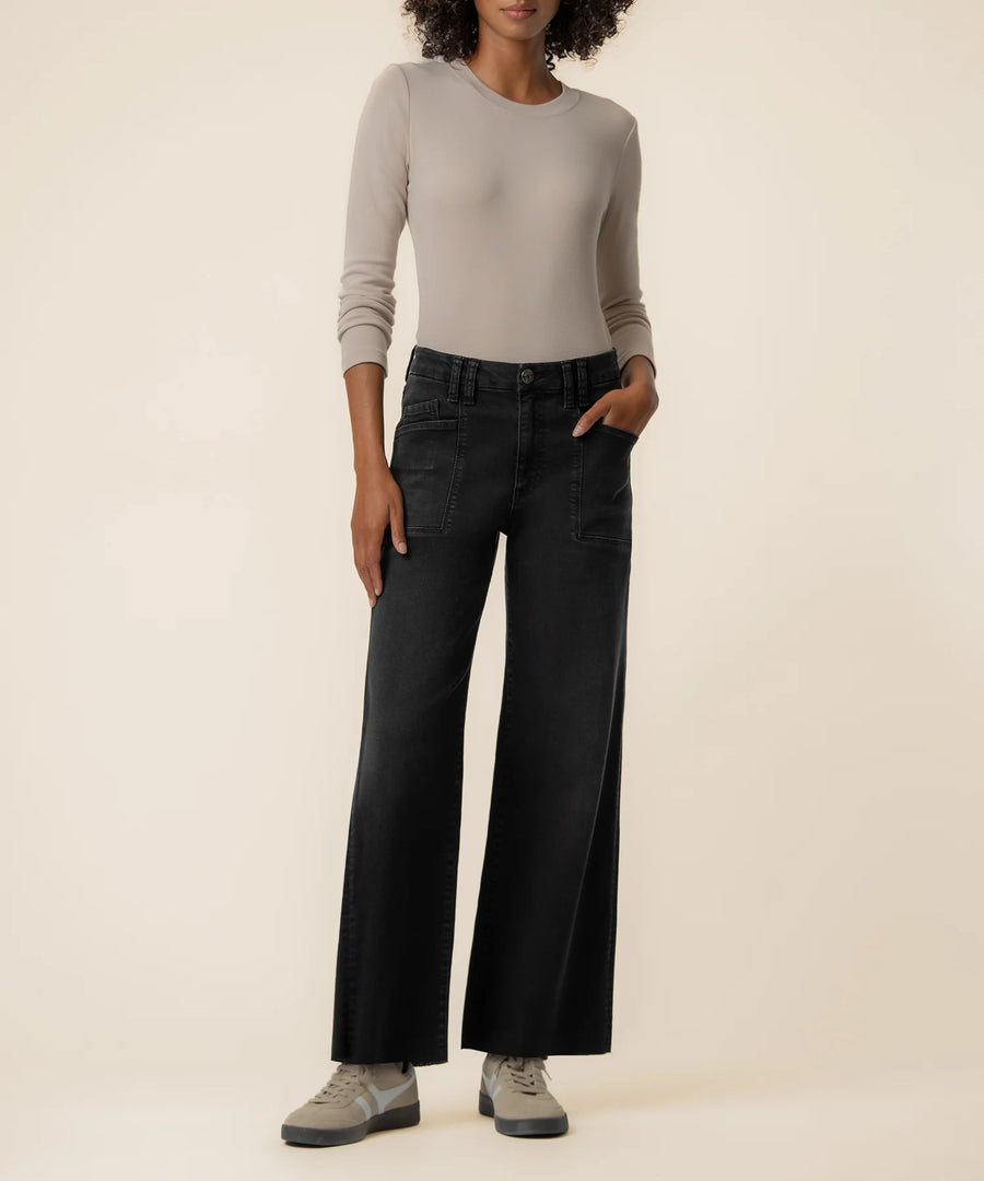 KUT Meg High Rise Wide Leg