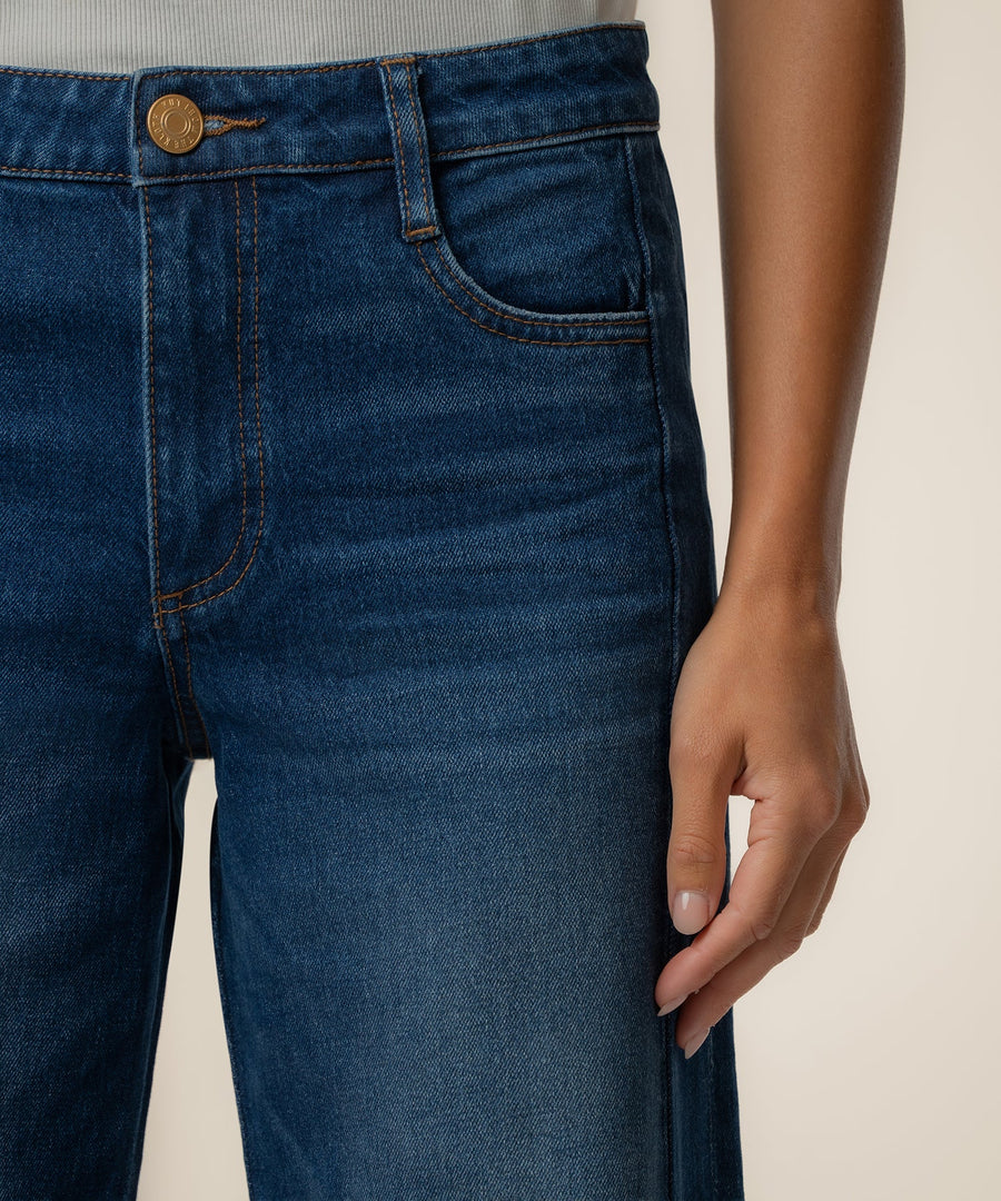 KUT Meg High Rise Wide Leg Petite